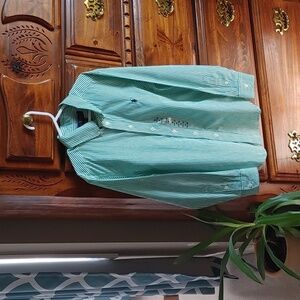 💚NWT Boys Ralph Lauren Striped Button Down Shirt